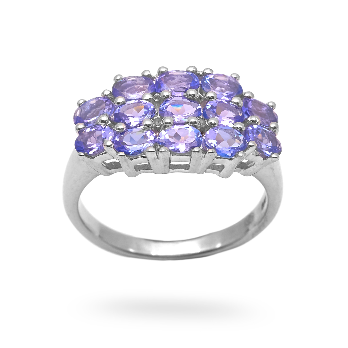 Silver Ring tanzanite Olpha